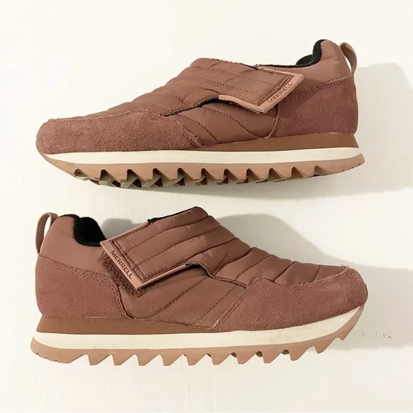 Merrell Women’s Alpine Moc Strap Polar Insulated Sneaker Size 10 Gorpcore Mauve - Picture 4 of 12